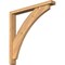 Ekena Millwork Thorton Block Smooth Bracket w/ Offset Brace, Western Red Cedar, 3 1/2"W x 28"D x 28"H BKT0402X28X28THR05SWR - alternate 1